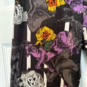 Headless Horseman Halloween spooky leggings